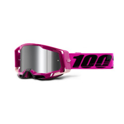 GAFAS 100% RACECRAFT 2 MAHO / PLATA FLASH ·