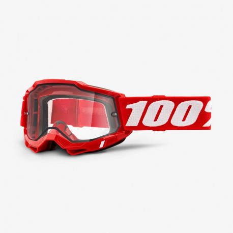 Gafas 100% Accuri 2 Enduro Rojo Transparente