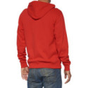 SUDADERA 100% OFFICIAL ROJO ·