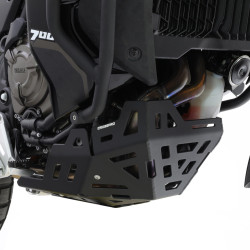 CUBRE CARTER CROSSPRO ALUMINIO YAMAHA TENERE 700 21-24 / RALLY 21-24 / W.RAID 22-24 NEGRO T