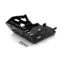 CUBRE CARTER CROSSPRO ALUMINIO KTM 950 ADVENTURE / S 02-06 / 990 ADVENTURE / R 06-12 NEGRO T