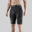 PANTALON COMPRESIVO EVS TUG PADDED SHORT NEGRO