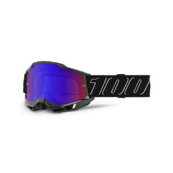 GAFAS 100% ACCURI 2 M2 BLACKLINE / ROJO AZUL ESPEJO ·