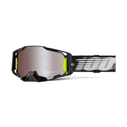 GAFAS 100% ARMEGA M2 LIGHTSPEED / HIPER PLATA ESPEJO ·