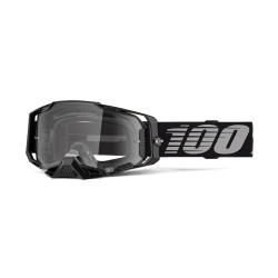 GAFAS 100% ARMEGA M2 NEGRO / TRANSPARENTE ·