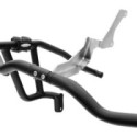 BARRAS PROTECCION CARENADO CROSSPRO YAMAHA TRACER 9 / GT / GT+ 25 NEGRO T