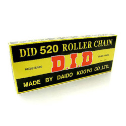 CADENA DID 520 x 120 RB NEGRO