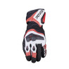 GUANTES FIVE RFX4 EVO AIRFLOW BLANCO / ROJO