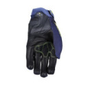GUANTES FIVE STUNT EVO 2 AZUL / AMARILLO FLUOR