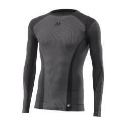 CAMISETA INTERIOR DE MANGA LARGA SIXS 4 SEASONS TS2 V2 CARBONO NEGRO