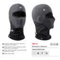 BALACLAVA SIXS 4 SEASONS DBX V2 CARBONO NEGRO