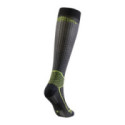 CALCETINES SIXS LONG V3 CARBONO NEGRO / AMARILLO