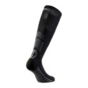CALCETINES SIXS MOT V3 NEGRO / GRIS