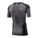 CAMISETA INTERIOR DE MANGA CORTA SIXS LIGHT BT TS1L V2 CARBONO NEGRO