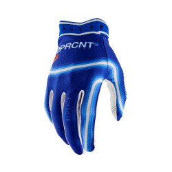 GUANTES 100% RIDEFIT M2 AZUL ELECTRICO