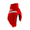 GUANTES 100% RIDECAMP M2 ROJO