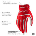 GUANTES 100% RIDEFIT M2 AMARILLO FLUOR