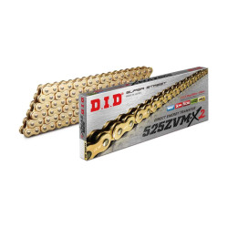 CADENA DID 525ZVM-X2 x 132 ZB ORO / ORO