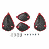 RECAMBIO SIDI PROTECTOR TOBILLO CROSSFIRE2 NEGRO / ROJO (121)