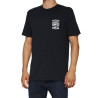 CAMISETA 100% CROP NEGRO